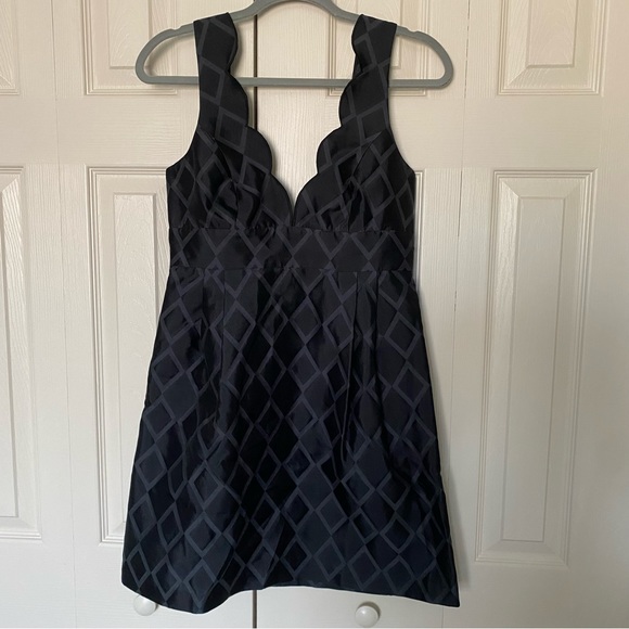 Privee Black Silk Mini Dress - Picture 3 of 8